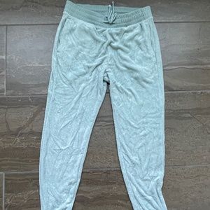 Gilly Hicks Terry Seafoam Jogger